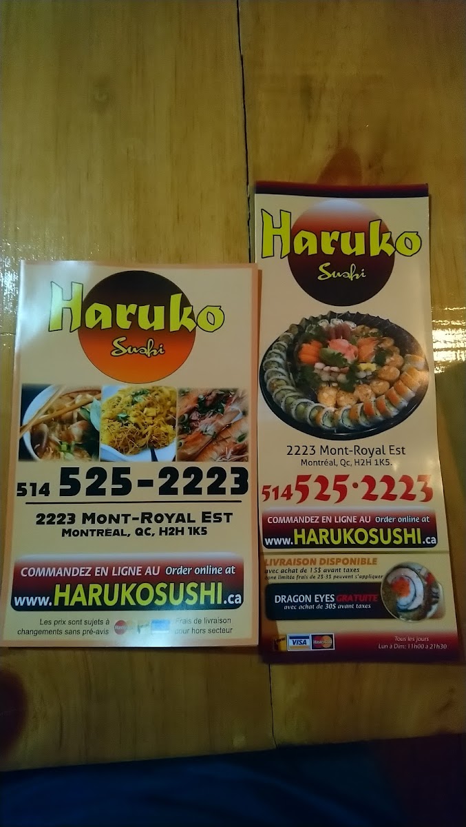Menu Haruko Sushi-6
