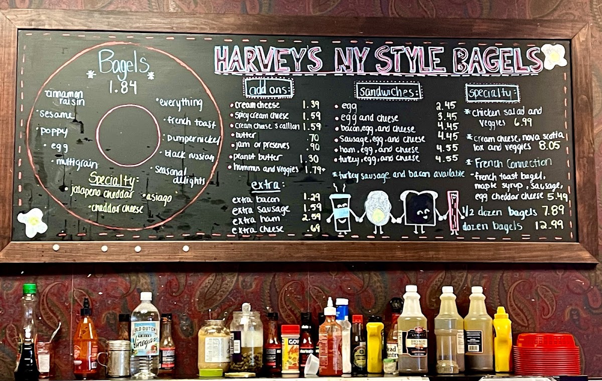 Menu Harvey's Cafe & Market-1