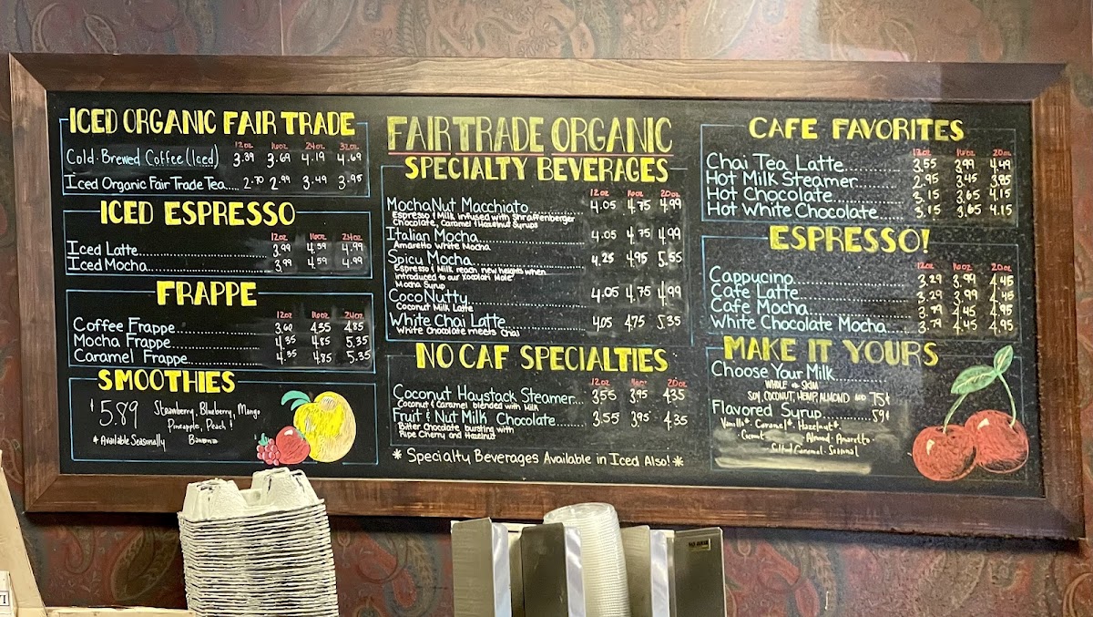 Menu Harvey's Cafe & Market-7