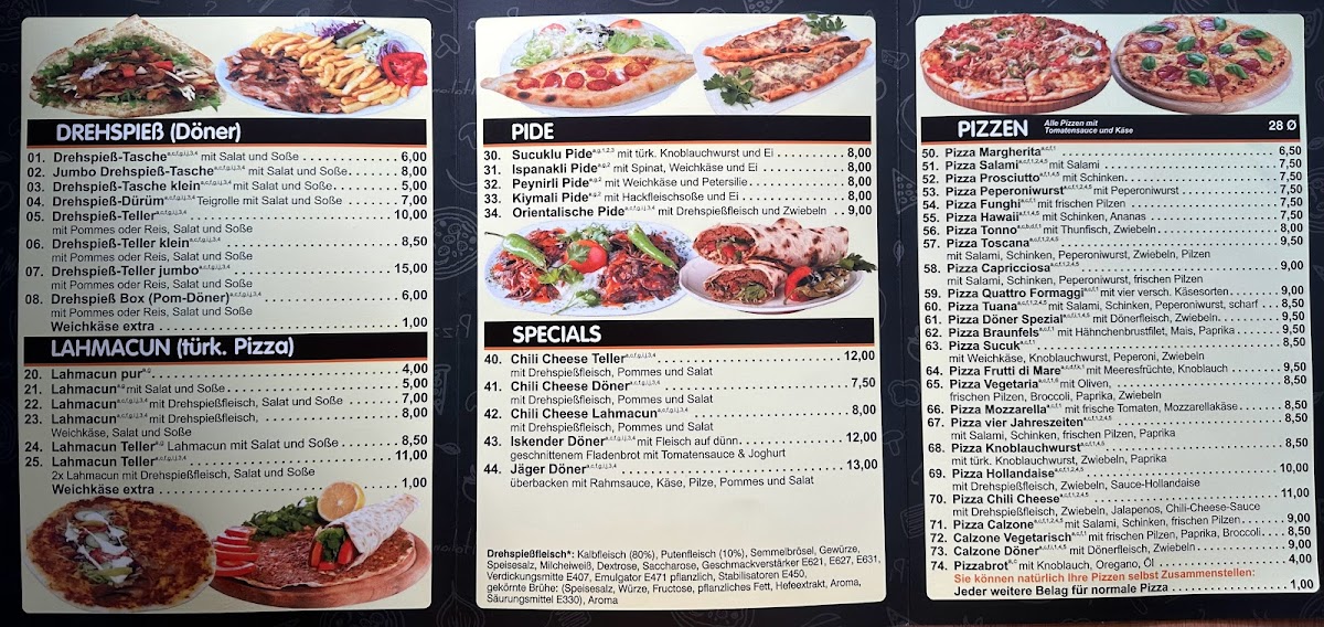Menu Hasan's Braunfelser Grill-3