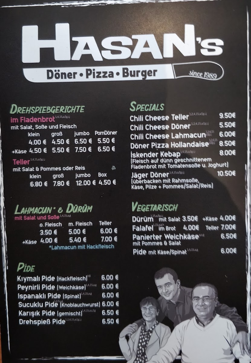 Menu Hasan's Braunfelser Grill-6