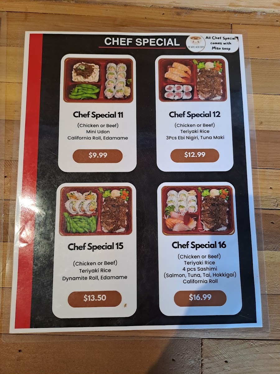 Menu Hashi Sushi Japanese Restaurant-10