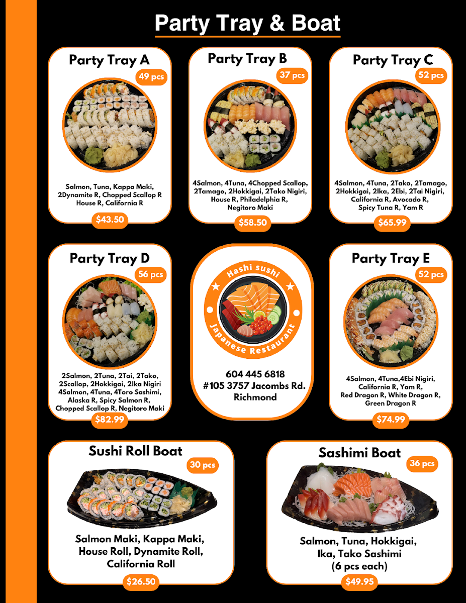 Menu Hashi Sushi Japanese Restaurant-6