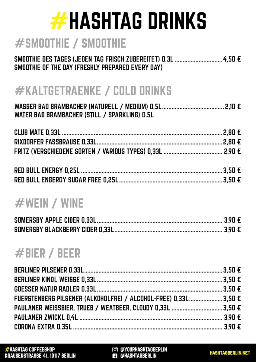 Menu #hashtag Coffeeshop-5
