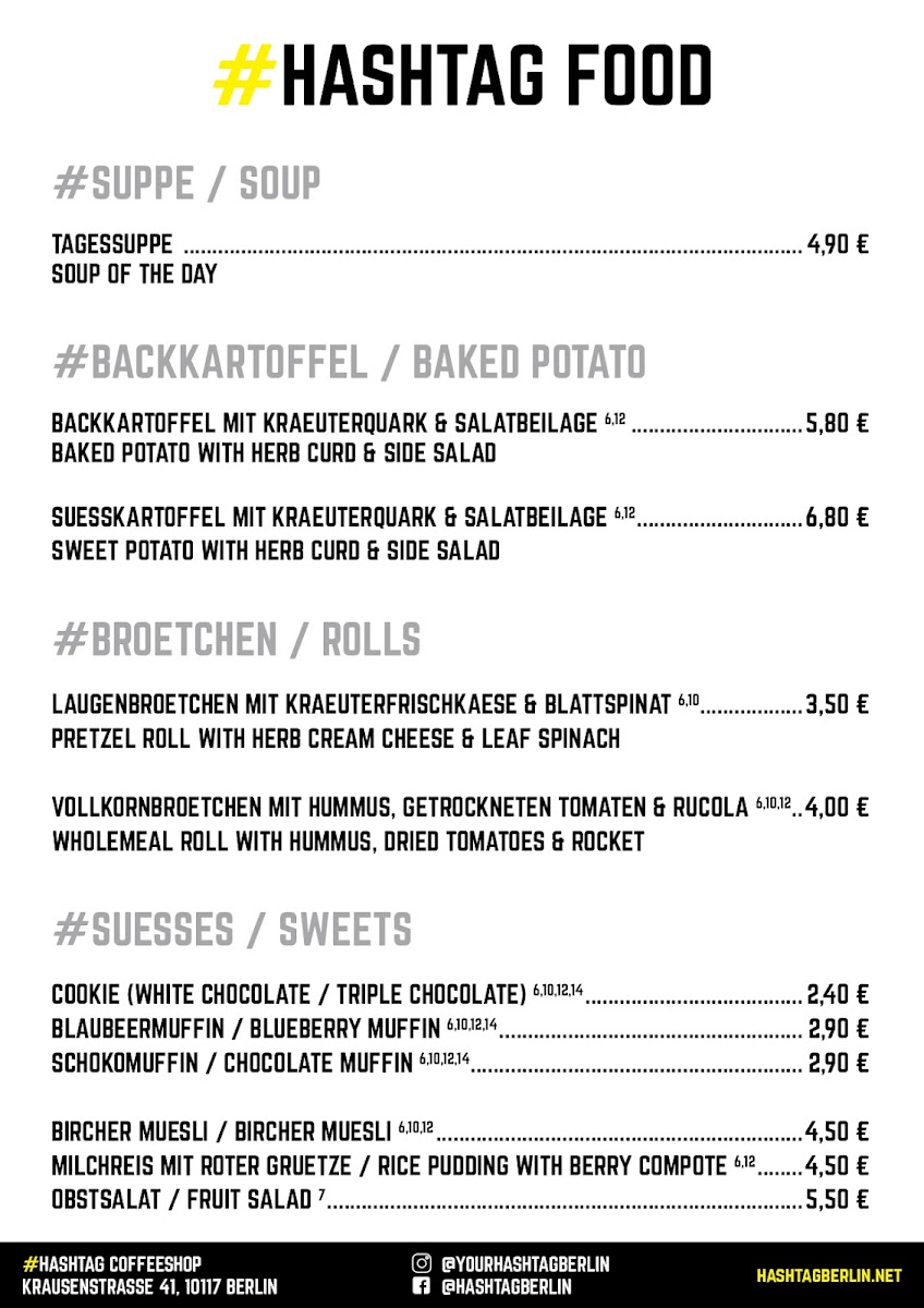Menu #hashtag Coffeeshop-6