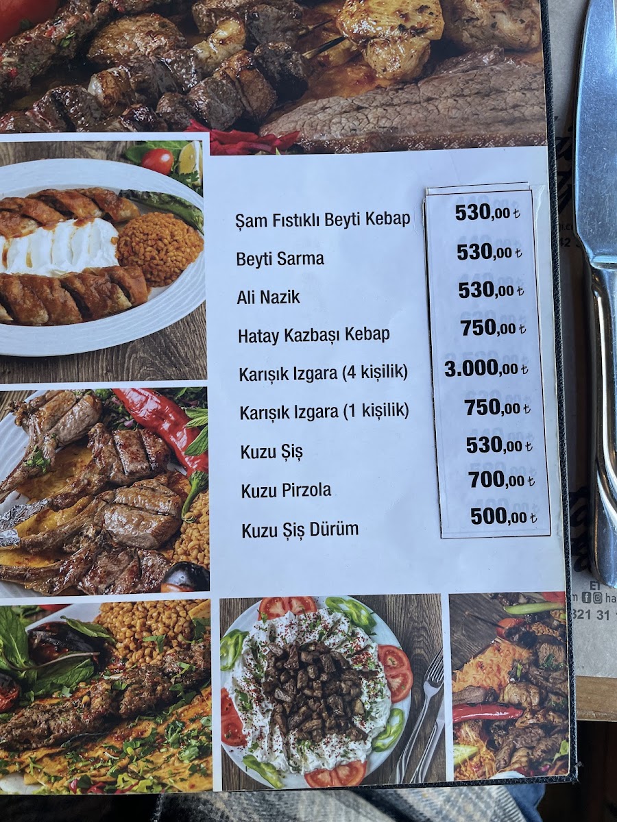 Menu Hatay Mutfağı-5
