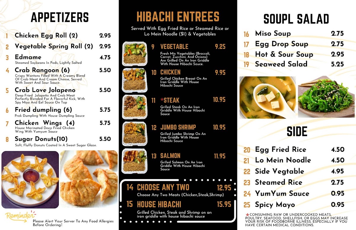Menu Hatsu Hibachi Express-2