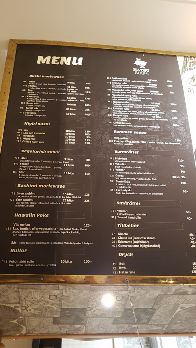 Menu Hatsu Sushi-2