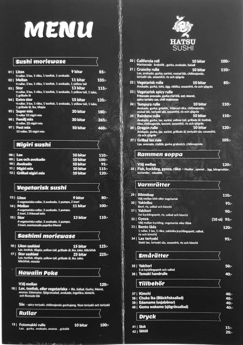 Menu Hatsu Sushi-3