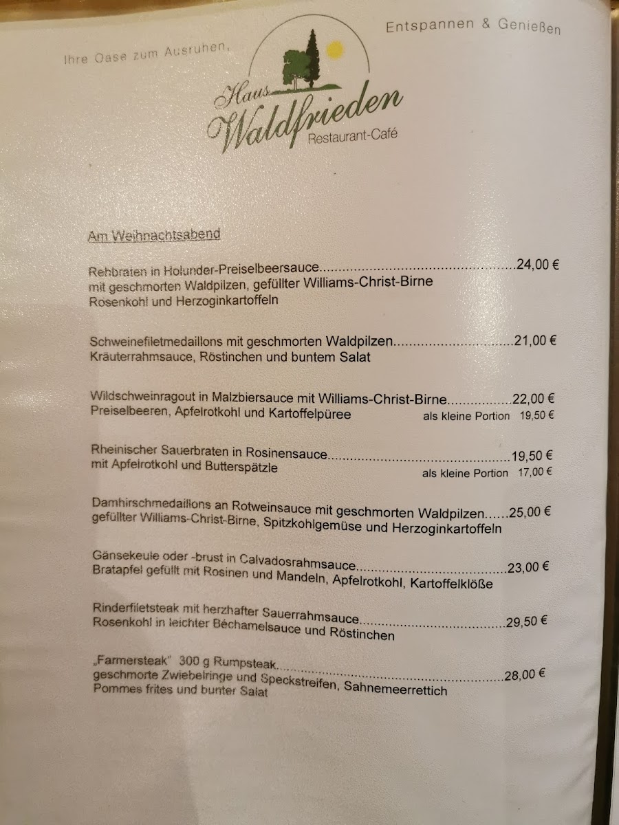 Menu Haus Waldfrieden-8