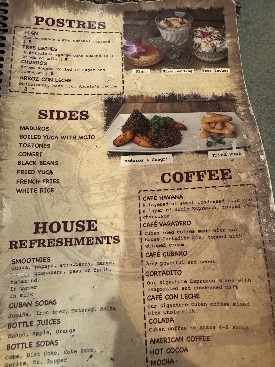 Menu Havana Carolina Restaurant & Bar-10