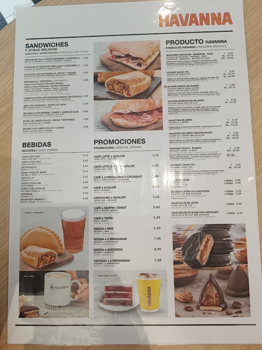 Menu Havanna Café | Balmes-1
