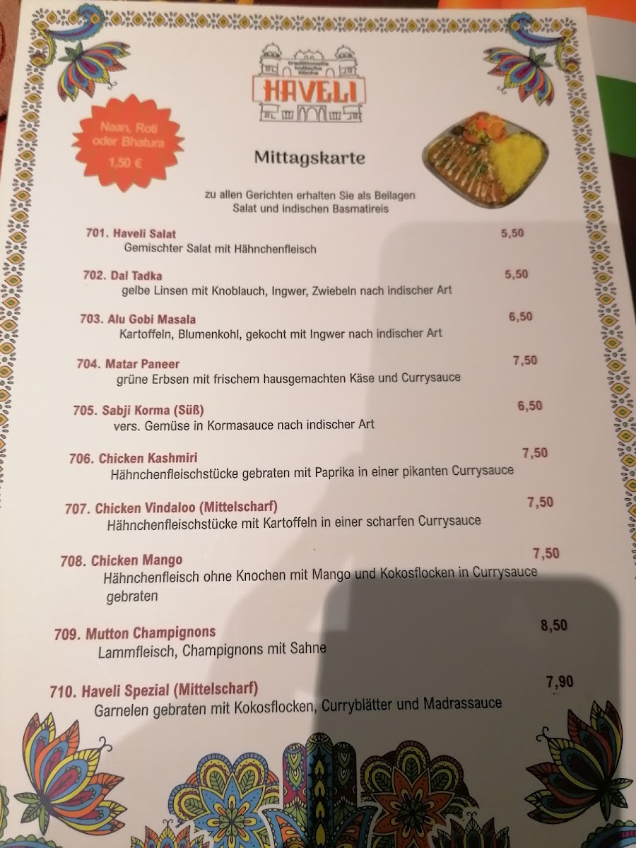 Menu Haveli - Restaurant Wolfsburg-9