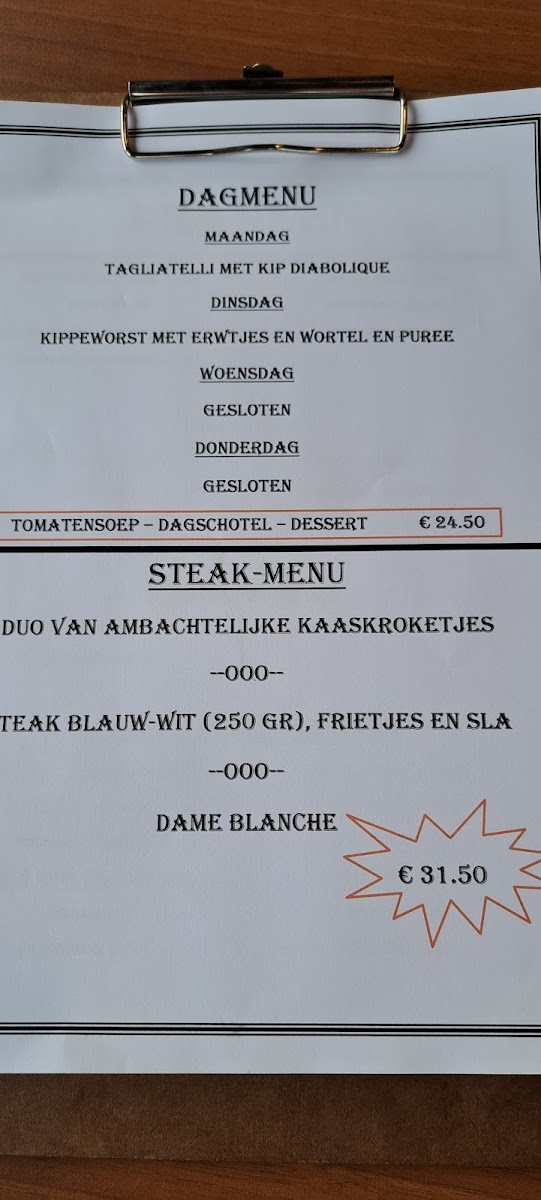 Menu Haveneetcaffee The Club - Beveren-3