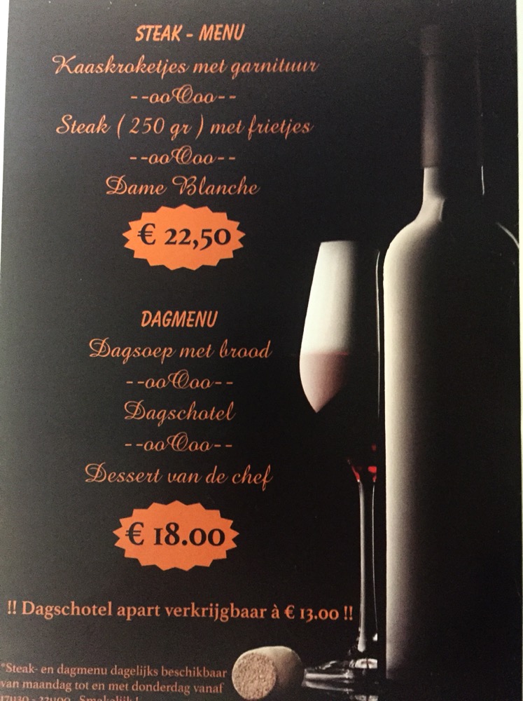 Menu Haveneetcaffee The Club - Beveren-8