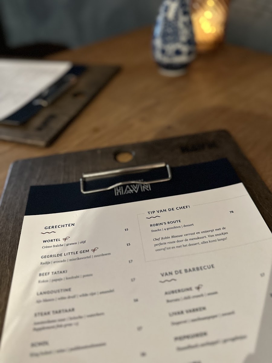 Menu Havn - Restaurant In Hoorn-3