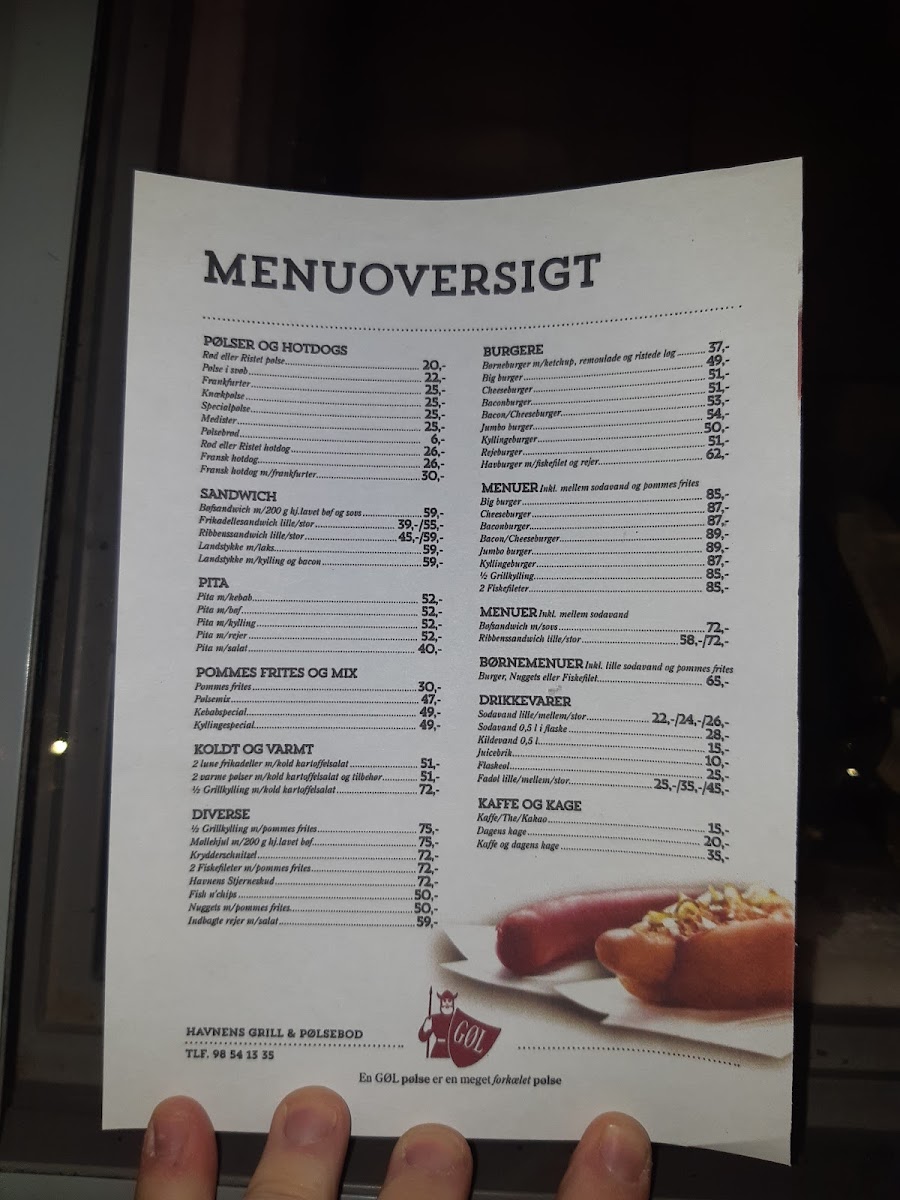 Menu Havnens Grill & Ishus-2