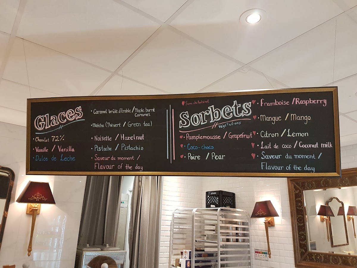 Menu Havre Aux Glaces-5