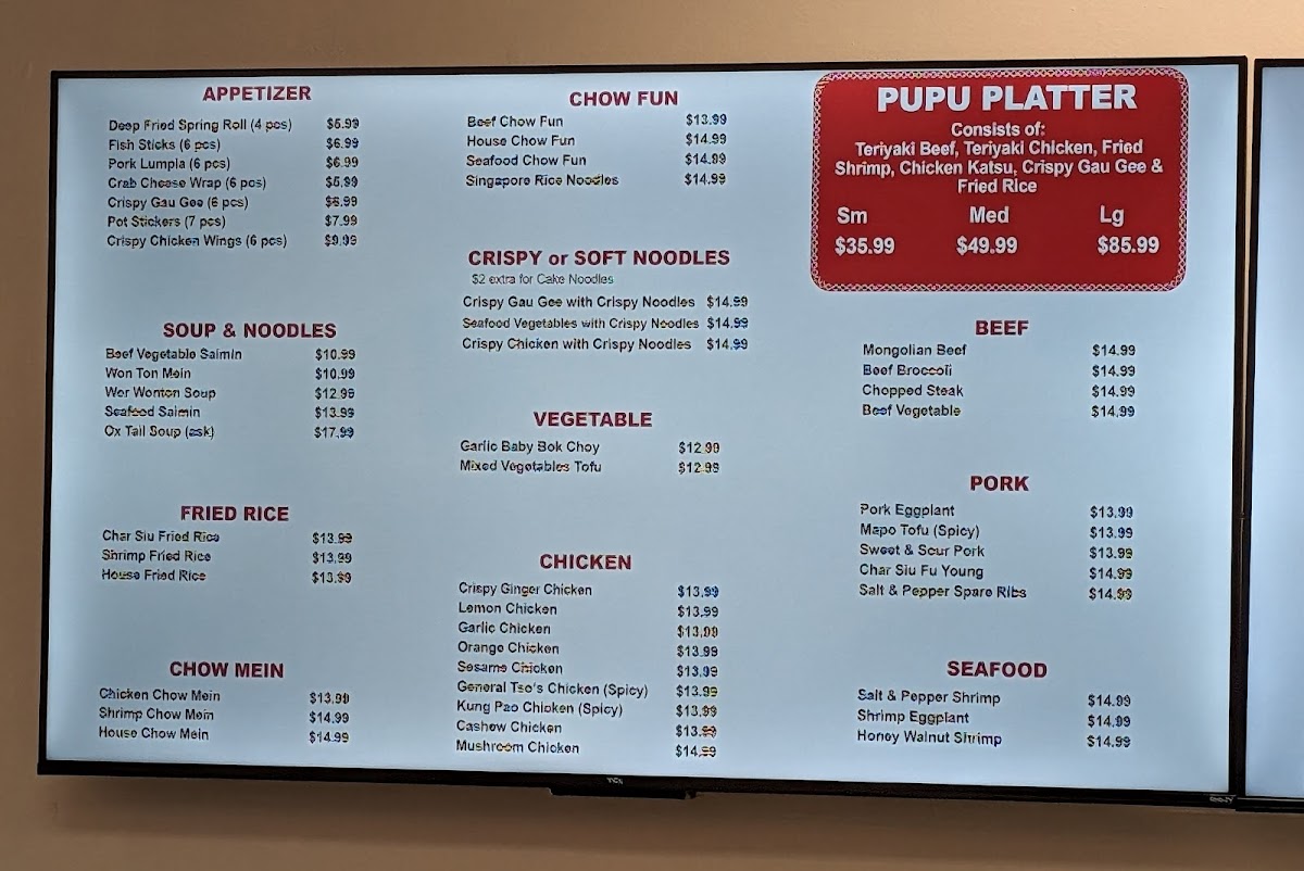 Menu Hawaii Bbq Deli-5