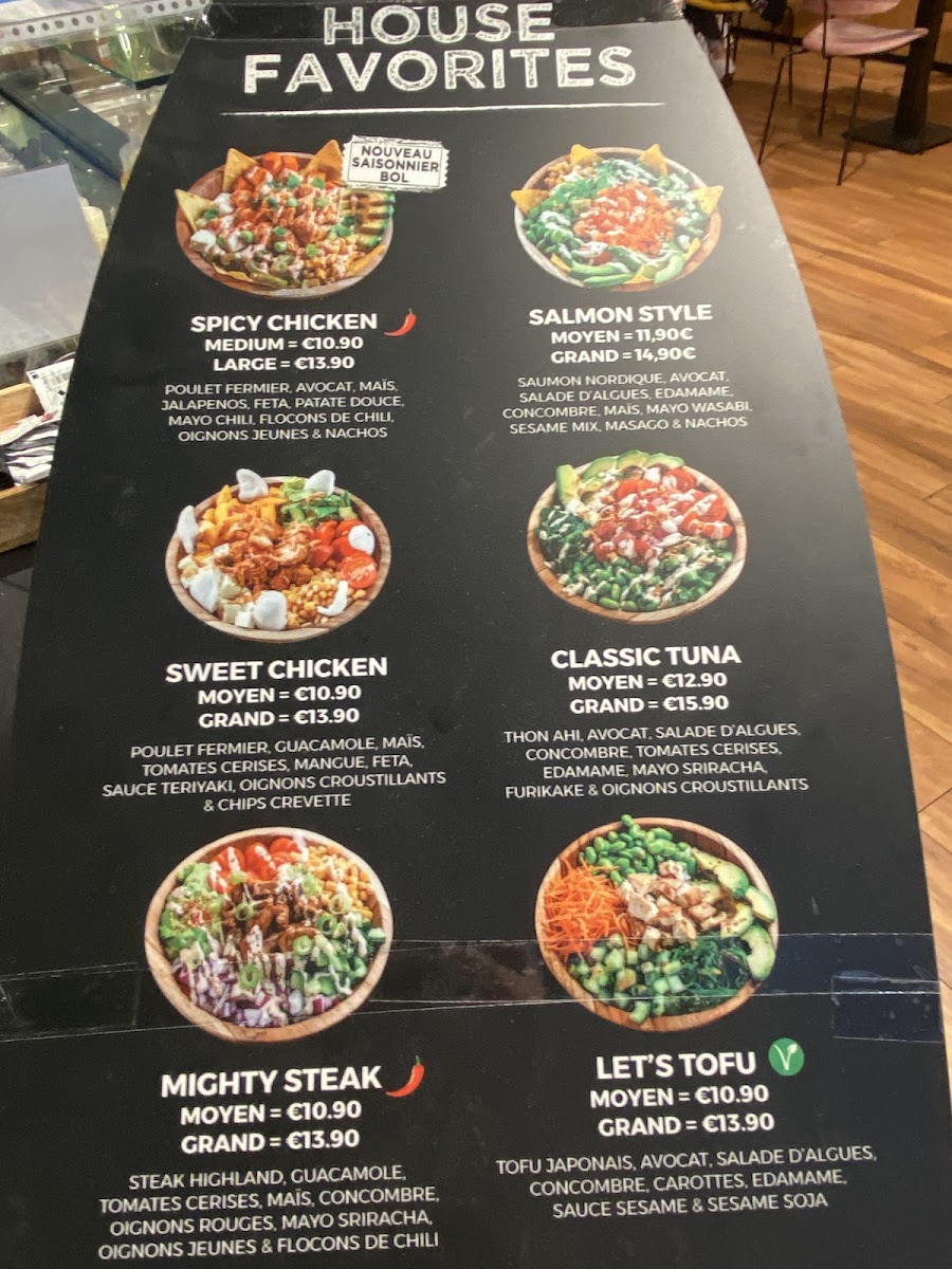 Menu Hawaiian Poké Bowl - Louvain-La-Neuve-3