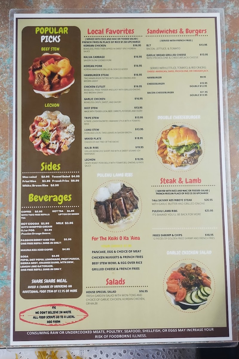 Menu Hawaiian Style Cafe-4