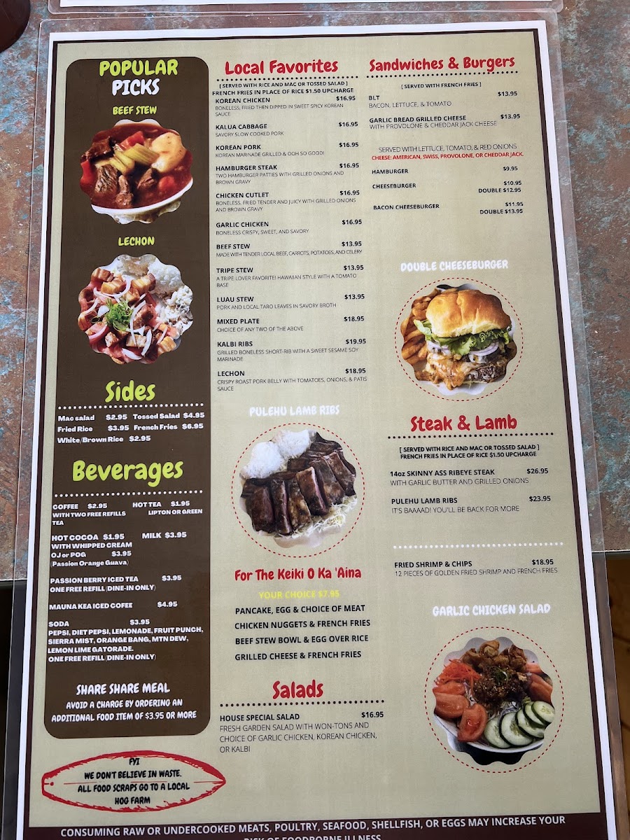Menu Hawaiian Style Cafe-8