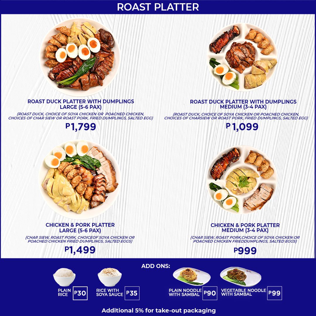 Menu Hawker Chan Sm North Edsa-1