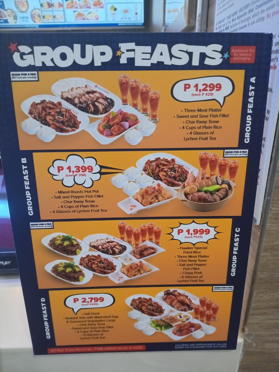 Menu Hawker Chan Sm North Edsa-9