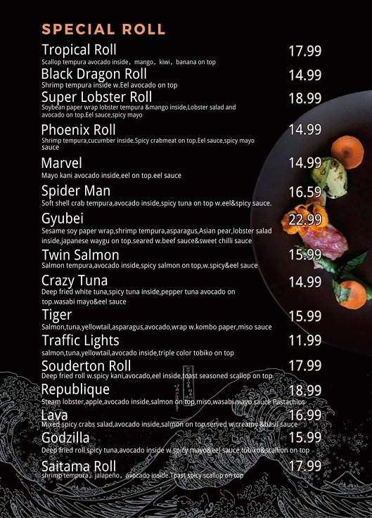 Menu Hayabei Sushi-5