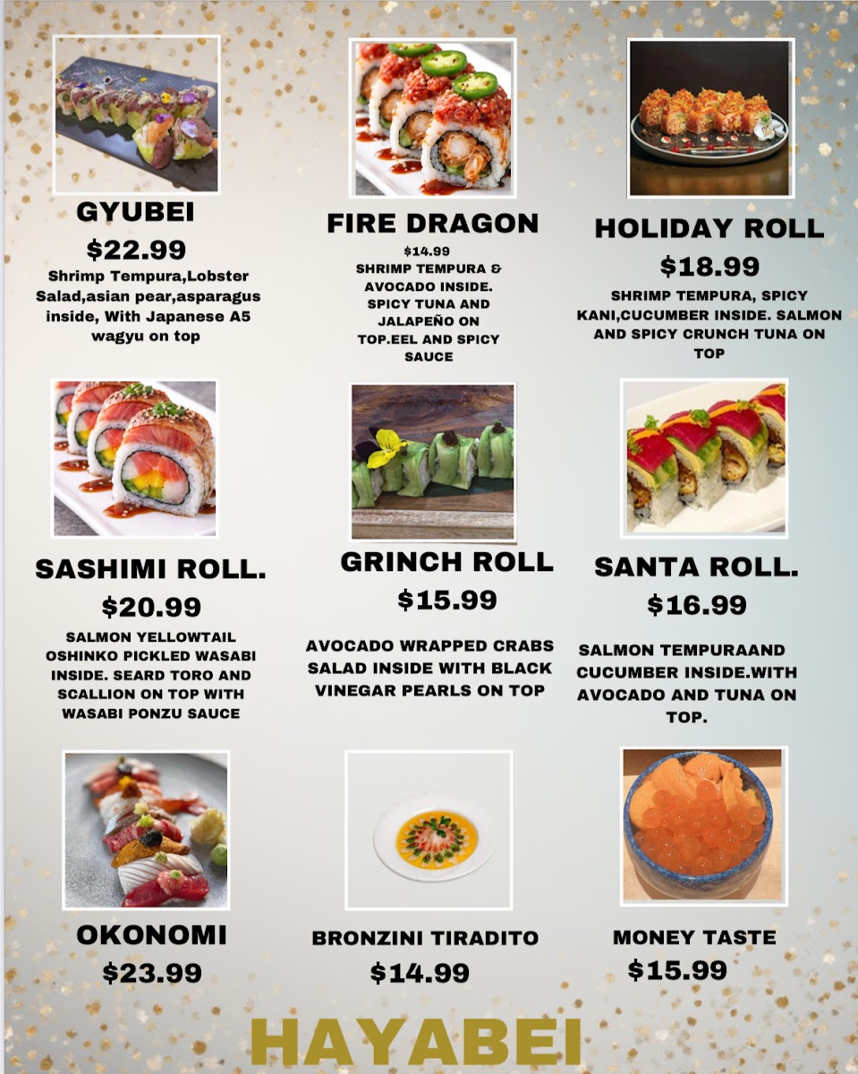 Menu Hayabei Sushi-6