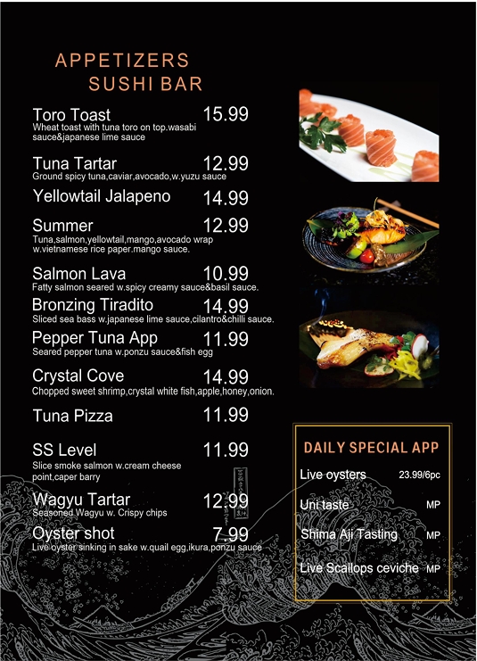 Menu Hayabei Sushi-8