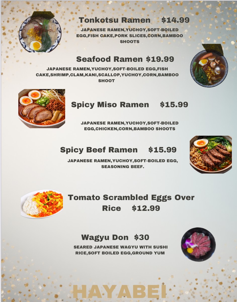 Menu Hayabei Sushi-9