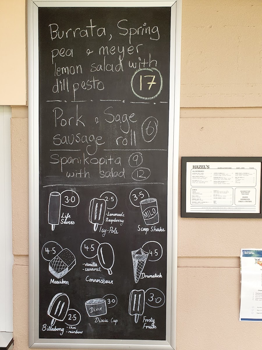 Menu Hazel's Poolside Cafe-8