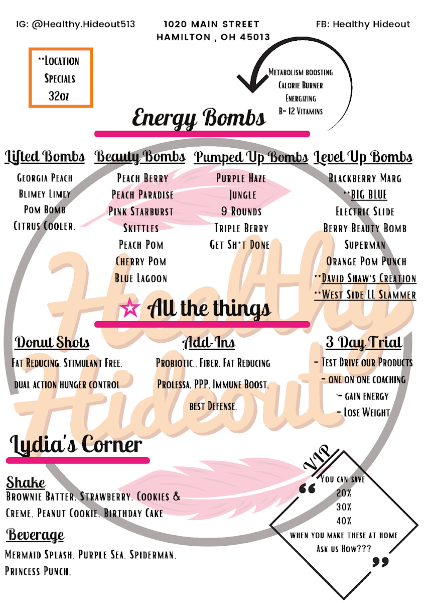 Menu Healthy Hideout-6