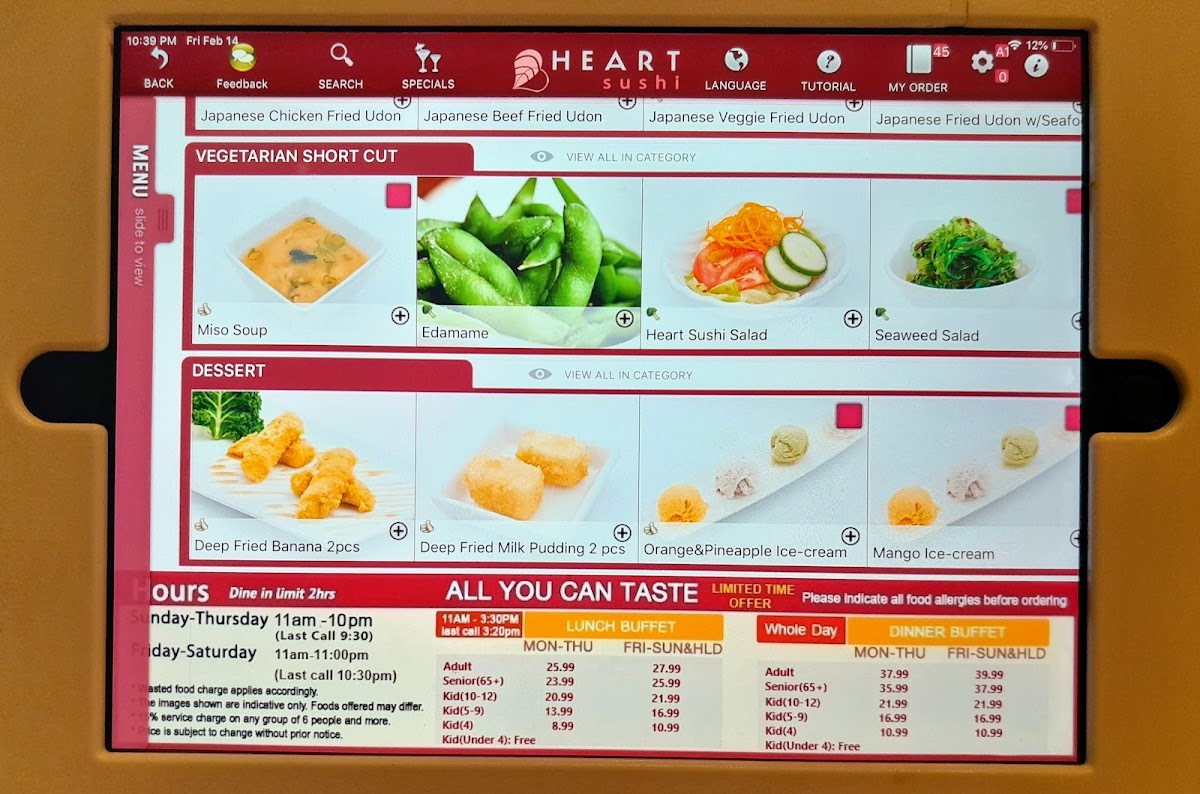 Menu Heart Sushi-1