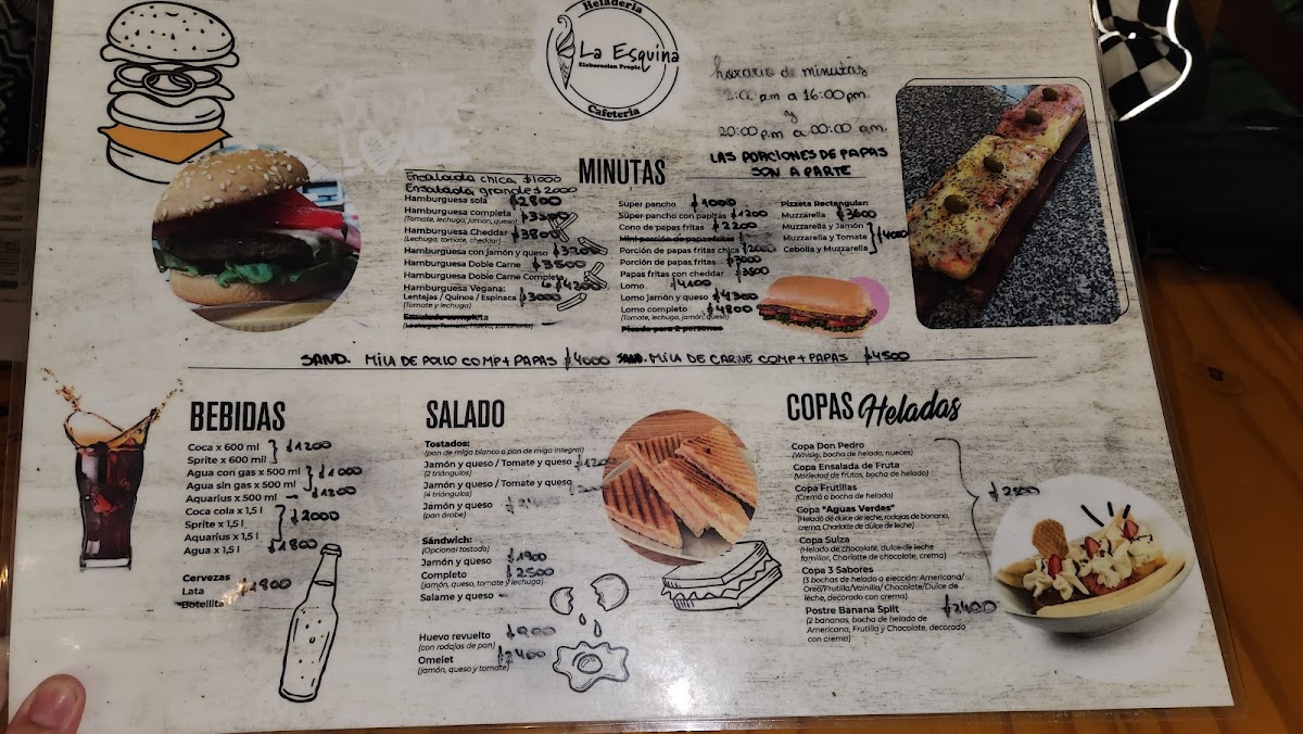 Menu Heladeria La Esquina-3