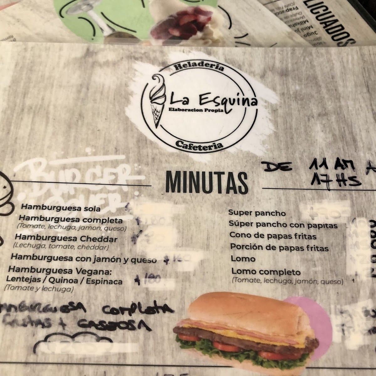 Menu Heladeria La Esquina-8