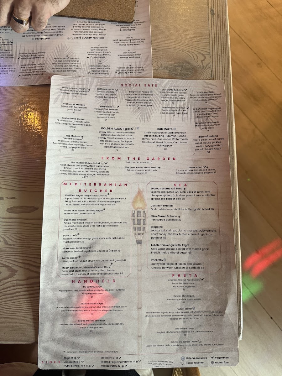 Menu Helena Modern Riviera-4