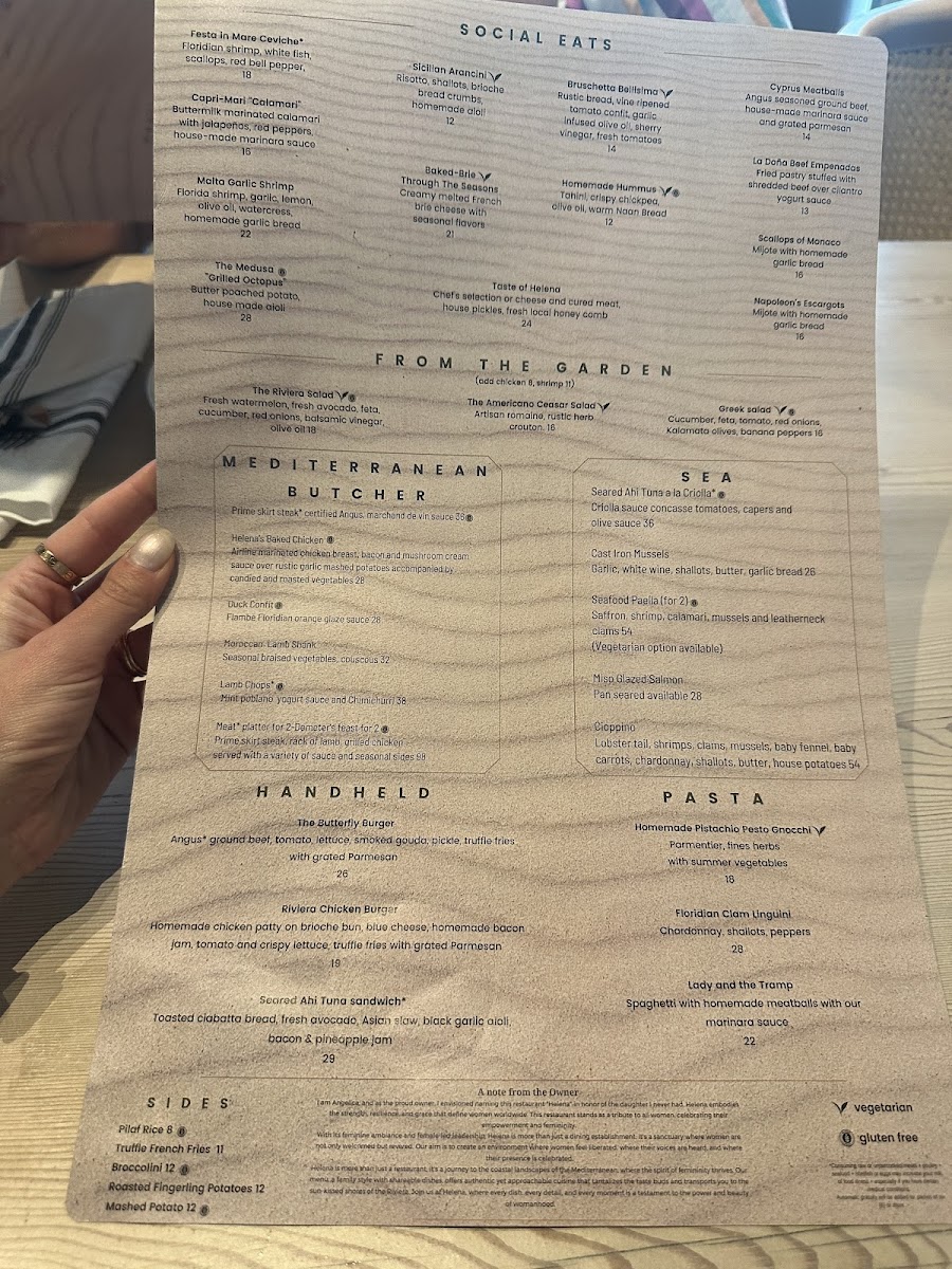 Menu Helena Modern Riviera-8