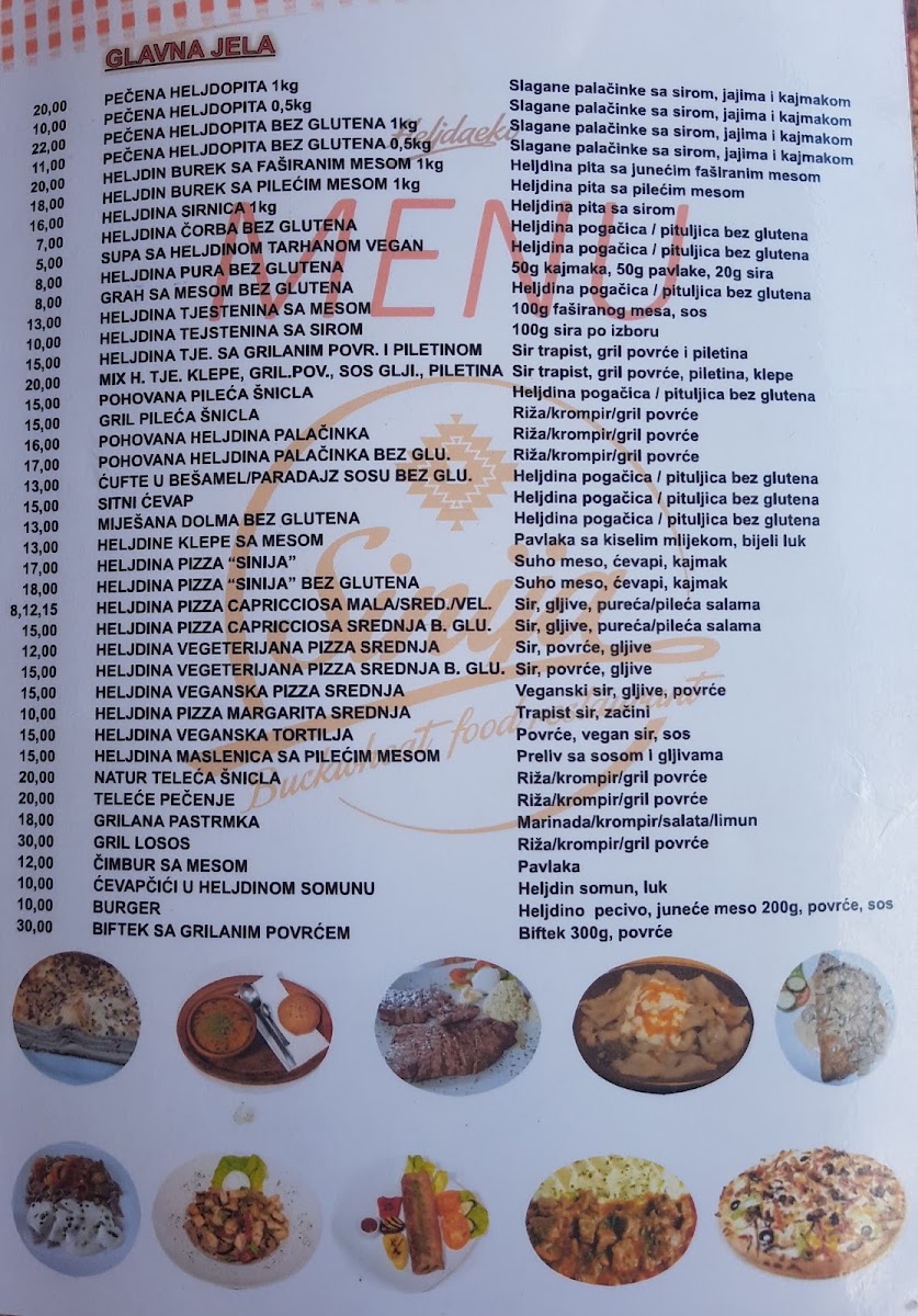 Menu Heljdaeko Restoran 'sinija'-7