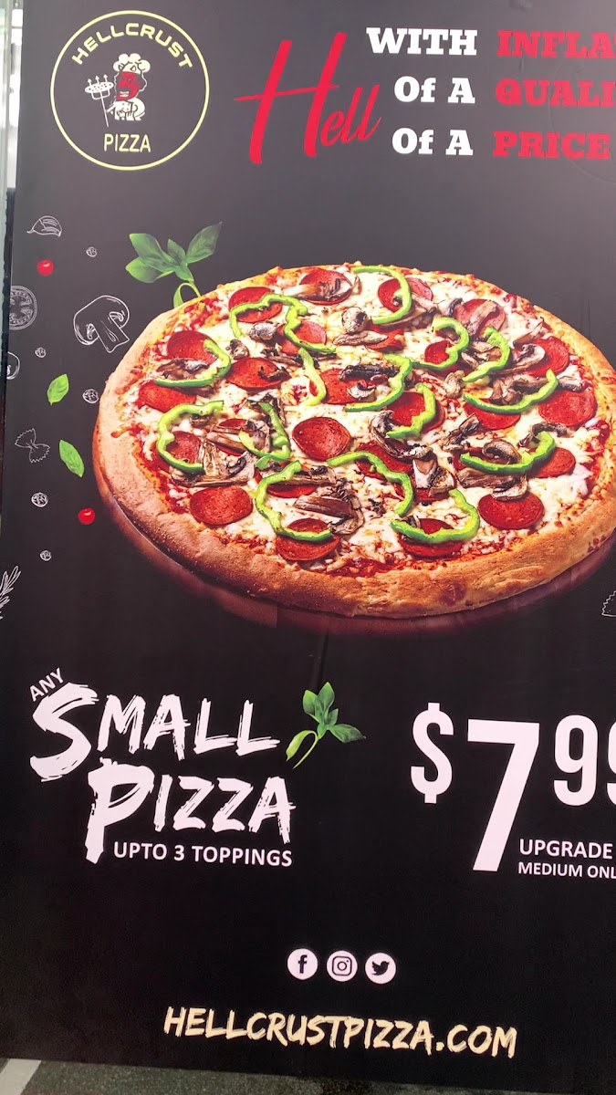 Menu Hellcrust Pizza - South Surrey-2