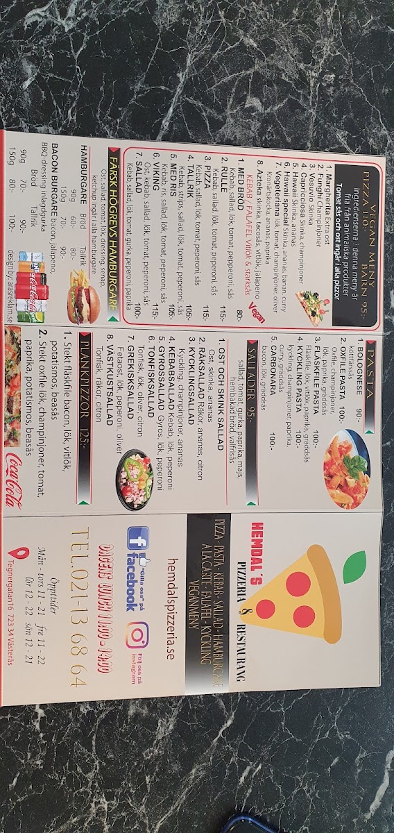 Menu Hemdals Pizza Och Grill-5
