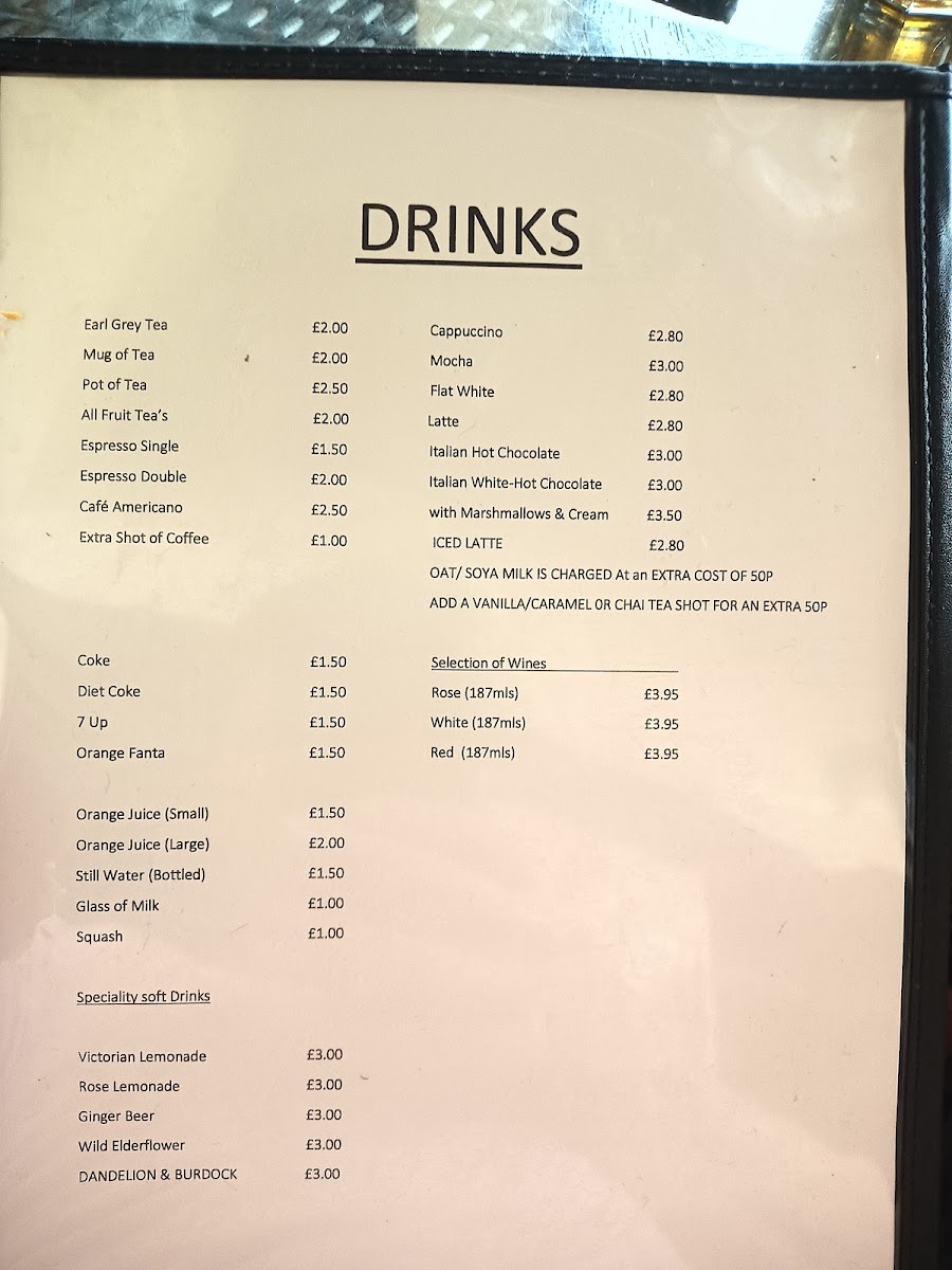 Menu Henstead Country Cafe, The Little Craft Bottle Shop-1