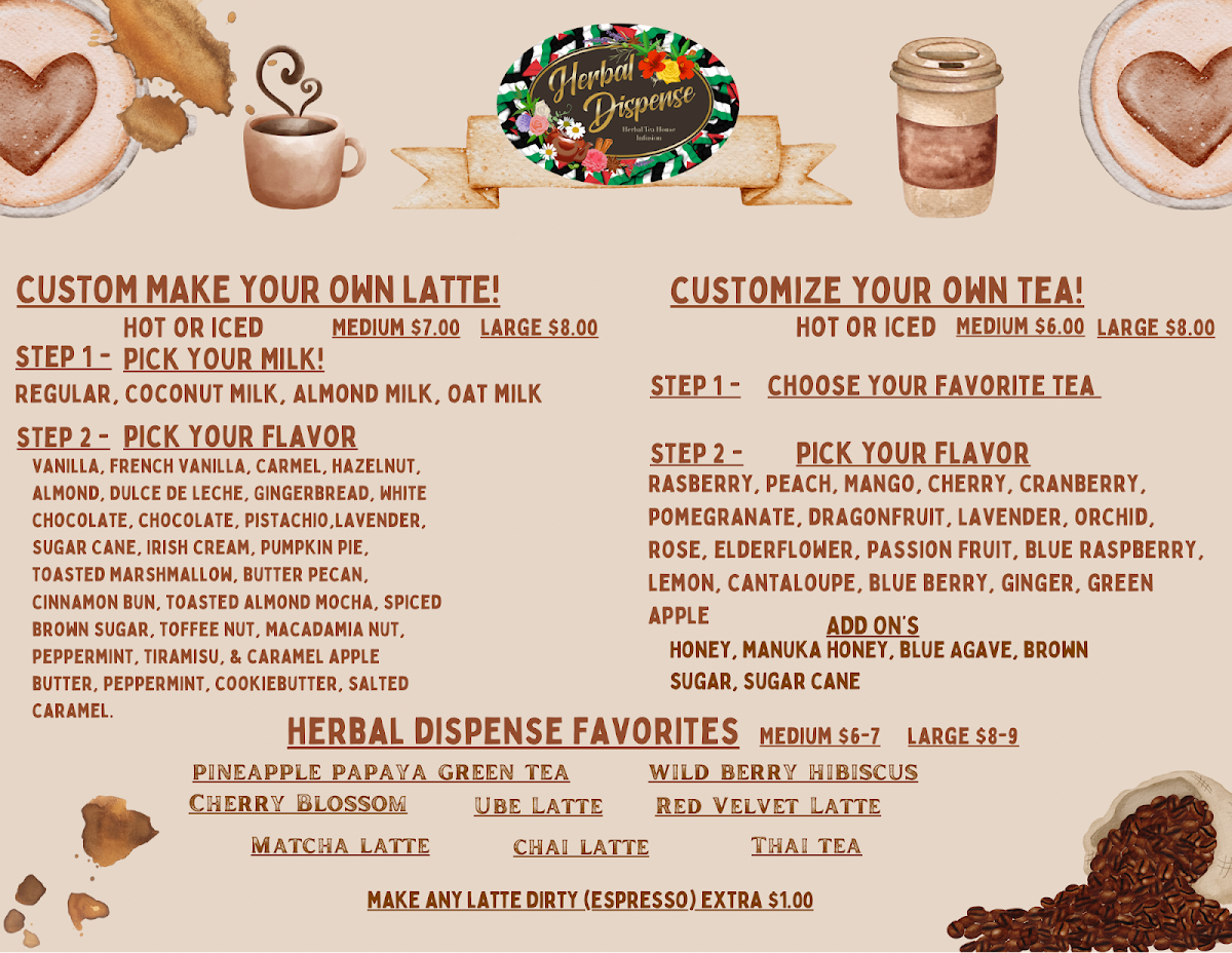 Menu Herbal Dispense-3