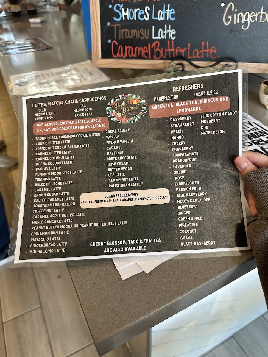 Menu Herbal Dispense-4