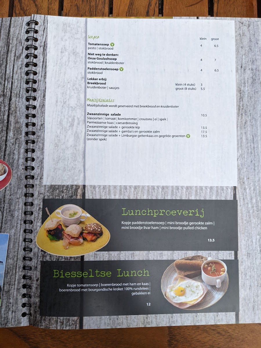 Menu Herberg Restaurant 't Zwaantje-3
