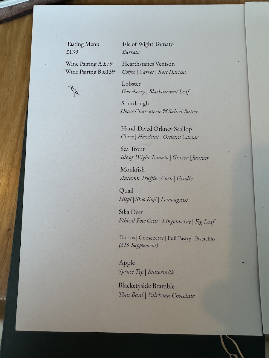 Menu Heron-7
