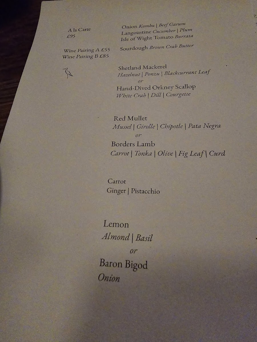 Menu Heron-8