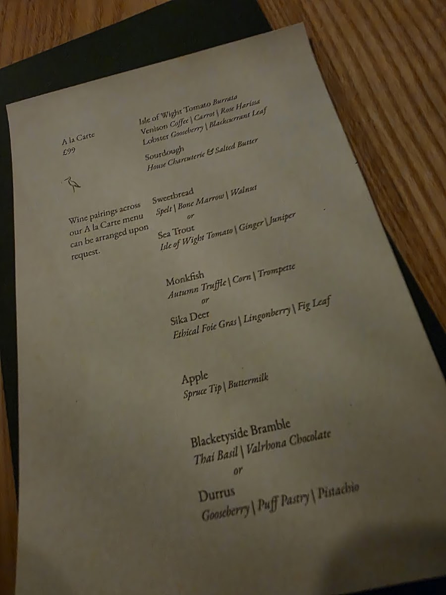 Menu Heron-9