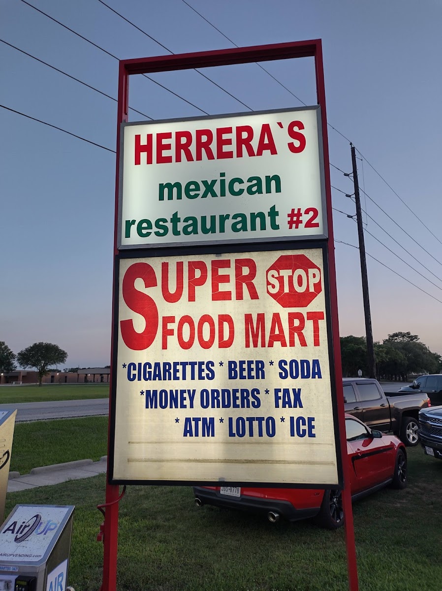 Menu Herrera's Mexican Restaurant #2-3